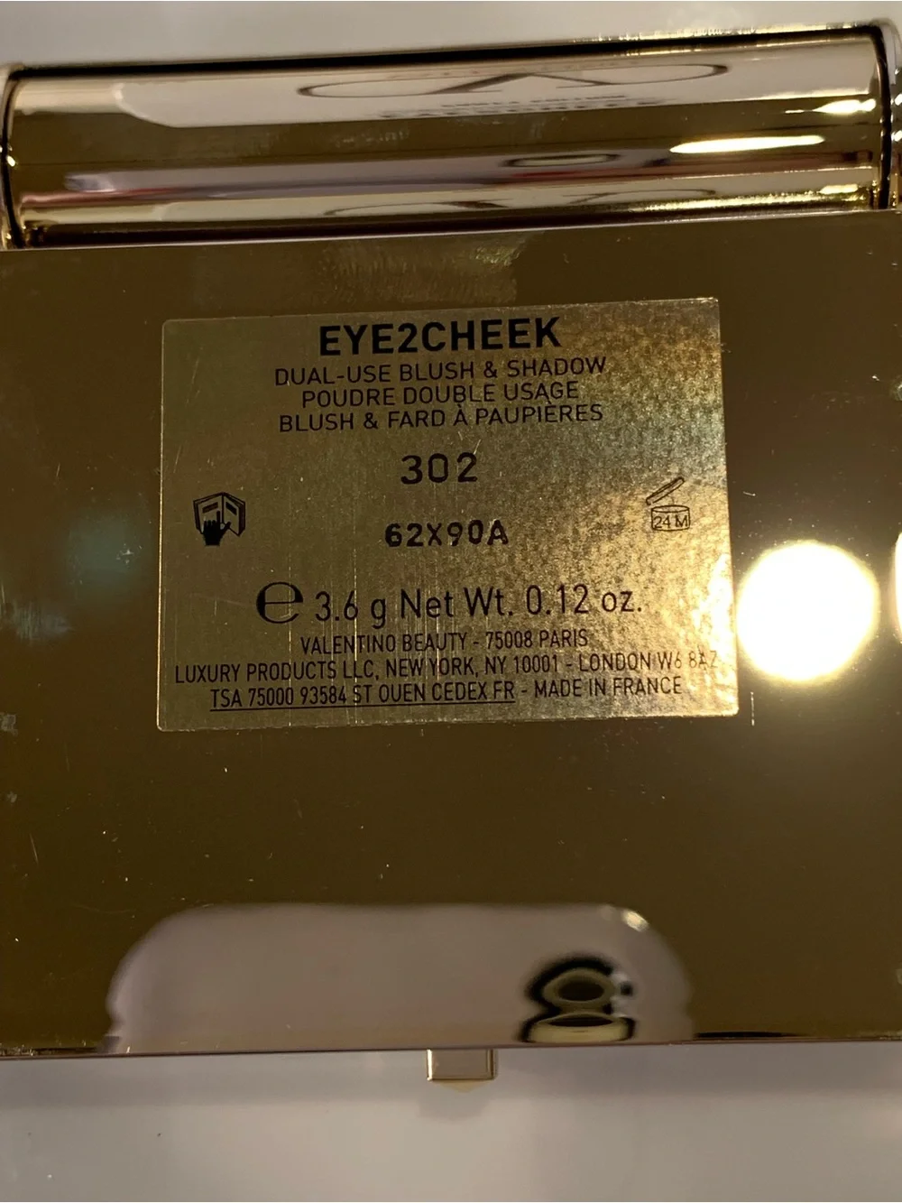Valentino eye2cheek 302